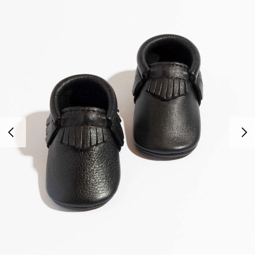Freshly Picked Classic Black Moccasins